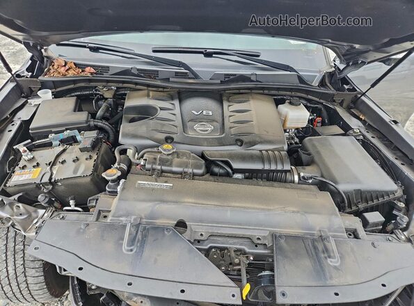 JN8AY2BA4P9400667 2023 NISSAN ARMADA Серый Вид подкапотного пространства