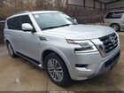 2021 Nissan Armada Sl 2wd Серебряный vin: JN8AY2BA9M9371999