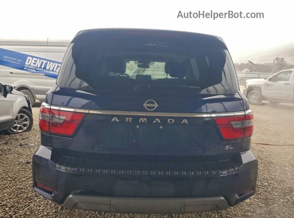 JN8AY2BB5R9852851 2024 NISSAN ARMADA Синий Вид сзади