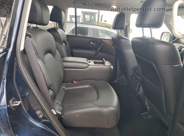 JN8AY2BB5R9852851 2024 NISSAN ARMADA Синий Вид задней части салона