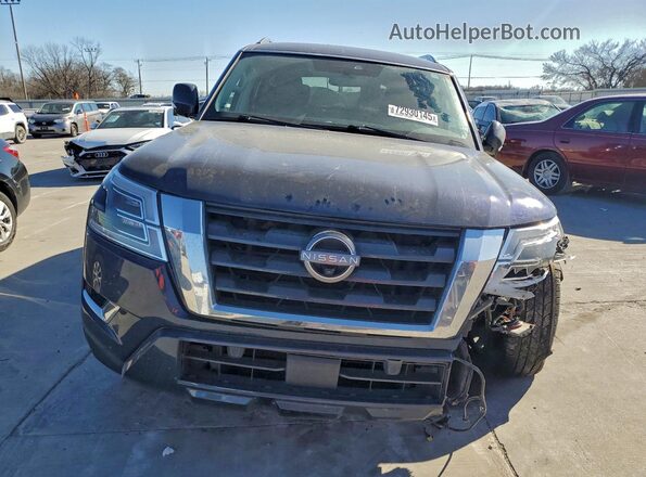 JN8AY2BB7N9814435 2022 NISSAN ARMADA Charcoal Widok z przodu