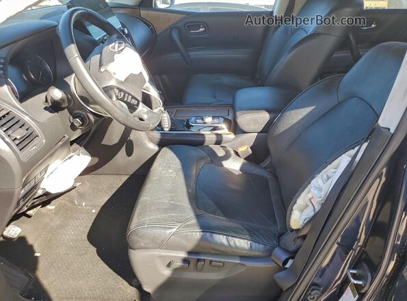 JN8AY2BB7N9814435 2022 NISSAN ARMADA Charcoal Widok wnętrza z przodu