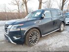 2023 Nissan Armada Platinum 4wd Blue vin: JN8AY2CD7P9692629