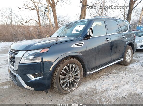 JN8AY2CD7P9692629 2023 NISSAN ARMADA Blue Przód lewy
