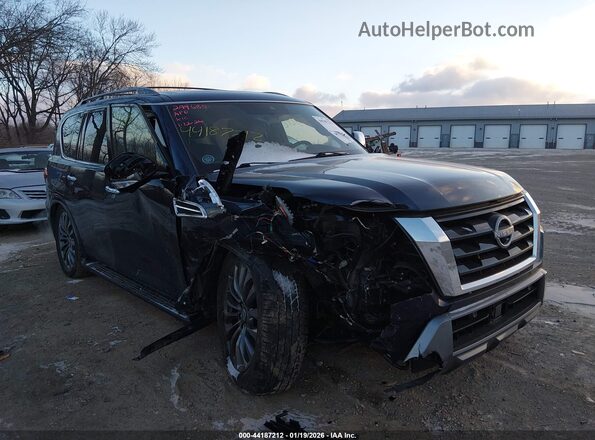 JN8AY2CD7P9692629 2023 NISSAN ARMADA Blue Widok z przodu