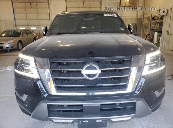 JN8AY2DB2N9810502 2022 NISSAN ARMADA Black Front view