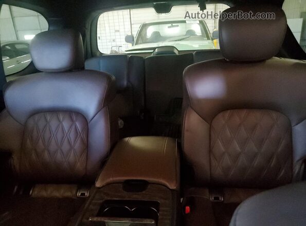 JN8AY2DB2N9810502 2022 NISSAN ARMADA Black Rear seats view