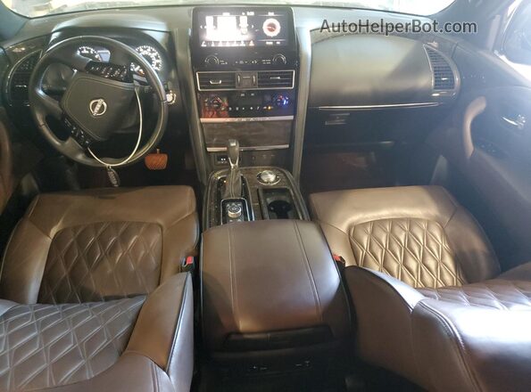 JN8AY2DB2N9810502 2022 NISSAN ARMADA Black Dashboard view