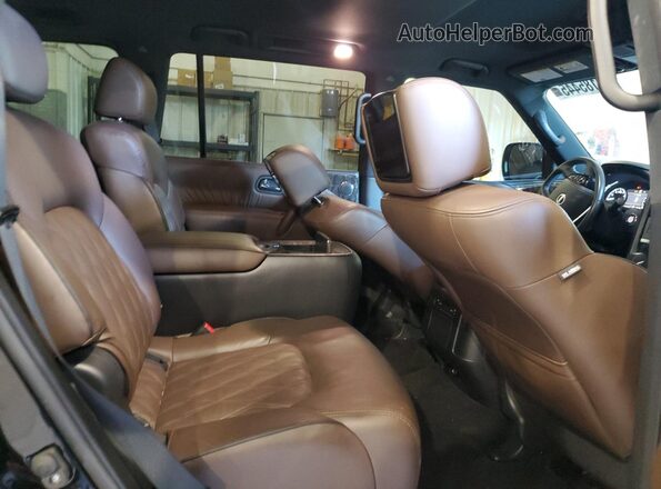 JN8AY2DB2N9810502 2022 NISSAN ARMADA Black Rear interior view