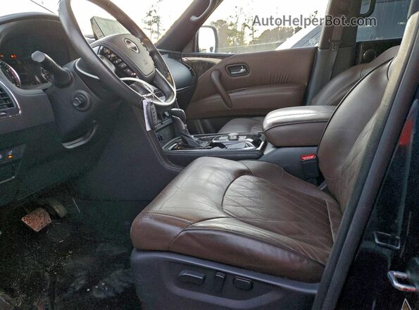 JN8AY2DB2N9811732 2022 NISSAN ARMADA Синий Вид салона спереди