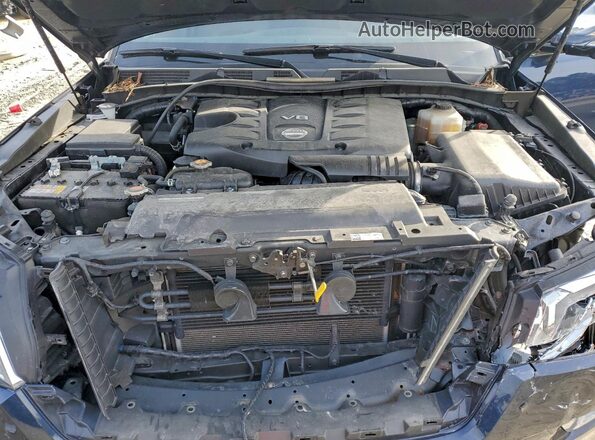 JN8AY2DB2N9811732 2022 NISSAN ARMADA Синий Вид подкапотного пространства