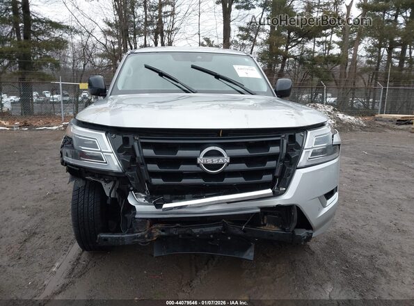 JN8AY2ED8P9693897 2023 NISSAN ARMADA Серебряный Вид задней части салона