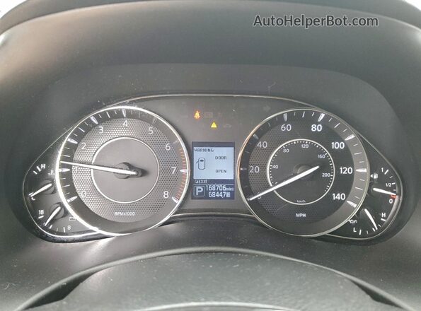 JN8AY2NF4K9351096 2019 NISSAN ARMADA Белый Вид щитка приборов
