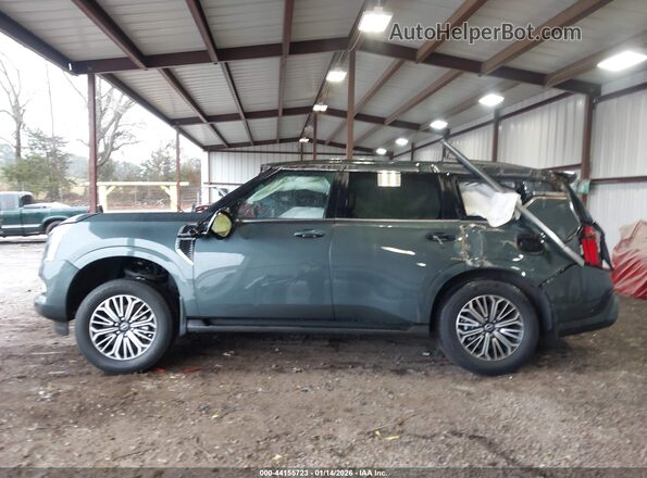 JN8AY3BA3S9001702 2025 NISSAN ARMADA Зеленый Панорамный вид салона 360°