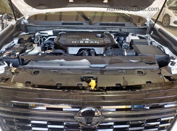 JN8AY3BA5S9001104 2025 NISSAN ARMADA White უკანა სალონის ხედი