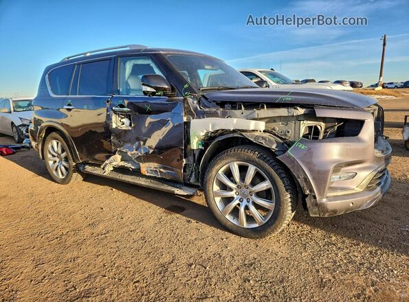 JN8AZ2AC8N9485090 2022 INFINITI QX80 Gray Передня права чверть