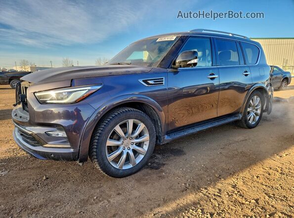 JN8AZ2AC8N9485090 2022 INFINITI QX80 Gray Передня ліва чверть