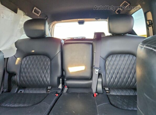 JN8AZ2AC8N9485090 2022 INFINITI QX80 Gray Вид задніх сидінь