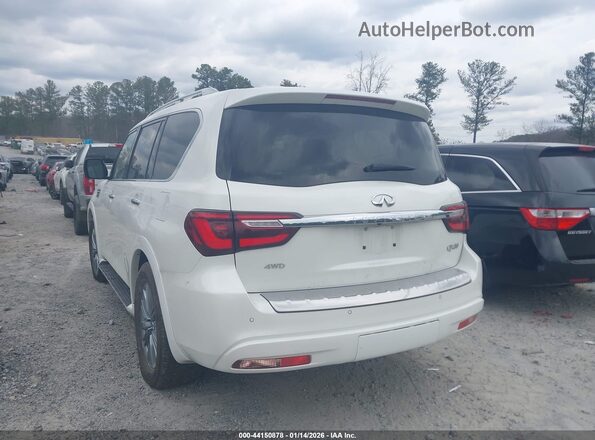 JN8AZ2AE0R9327687 2024 INFINITI QX80 Белый Задняя левая четверть