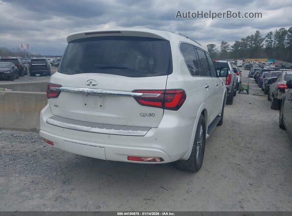 JN8AZ2AE0R9327687 2024 INFINITI QX80 Белый Задняя правая четверть