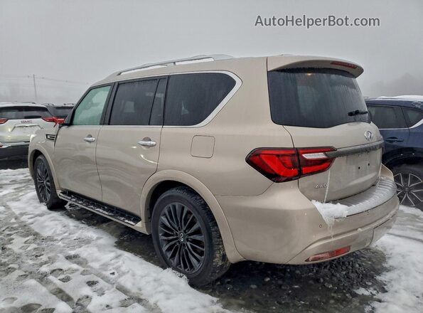 JN8AZ2AE1P9303699 2023 INFINITI QX80 Желто-коричневый Задняя левая четверть