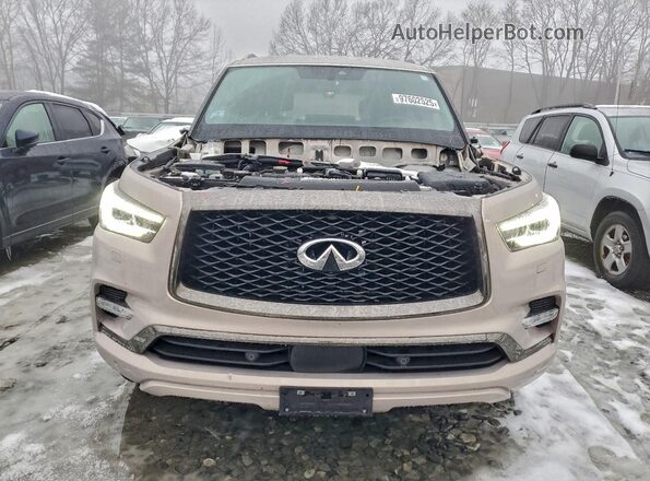 JN8AZ2AE1P9303699 2023 INFINITI QX80 Желто-коричневый Вид спереди