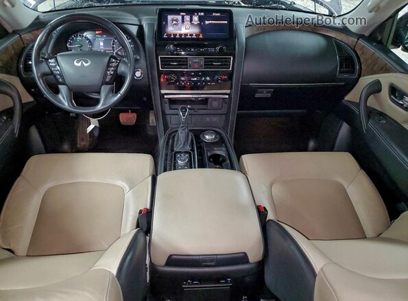 JN8AZ2AE3P9306507 2023 INFINITI QX80 Серый Вид панели приборов