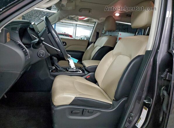 JN8AZ2AE3P9306507 2023 INFINITI QX80 Серый Вид салона спереди
