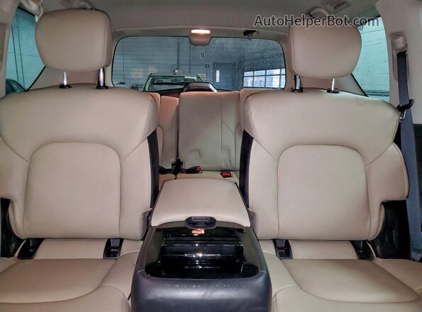 JN8AZ2AE3P9306507 2023 INFINITI QX80 Серый Вид задних сидений