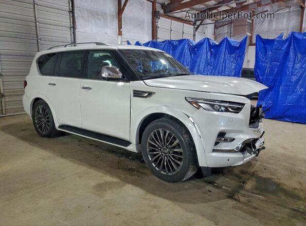 JN8AZ2AE7P9306381 2023 INFINITI QX80 White წინა მარჯვენა