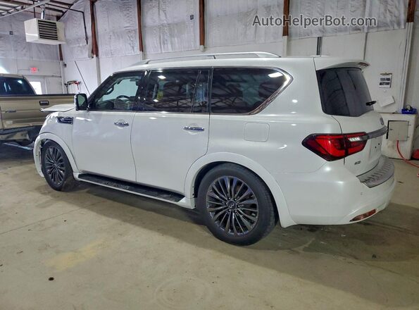 JN8AZ2AE7P9306381 2023 INFINITI QX80 White უკანა მარცხენა