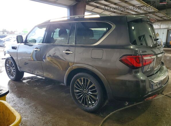 JN8AZ2AEXR9325235 2024 INFINITI QX80 Серый Задняя левая четверть