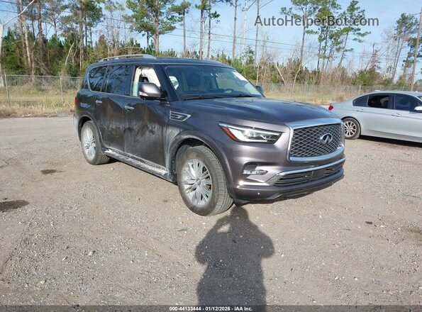 JN8AZ2AF6R9765297 2024 INFINITI QX80 Gray Front right