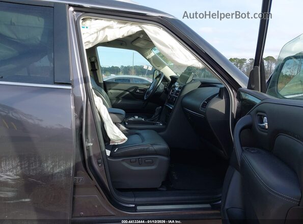 JN8AZ2AF6R9765297 2024 INFINITI QX80 Gray Front interior view