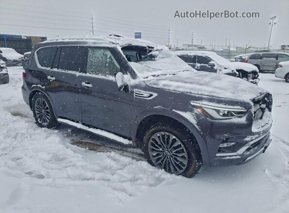 JN8AZ2BC7P9491058 2023 INFINITI QX80 Charcoal Przód prawy
