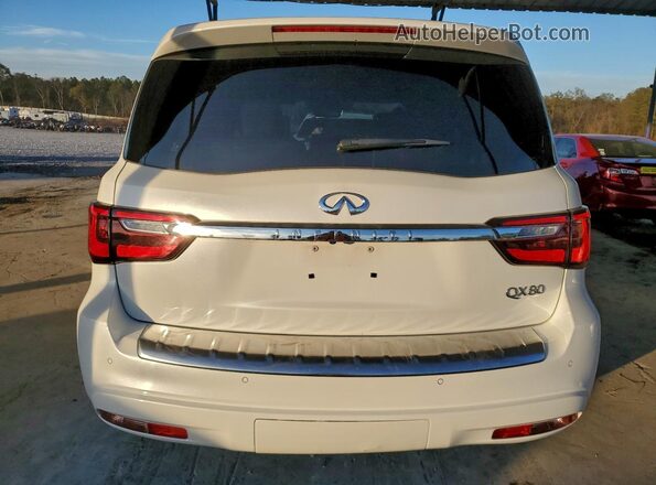 JN8AZ2BF4P9756917 2023 INFINITI QX80 White Widok z tyłu