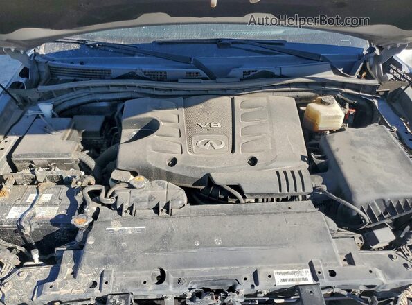 JN8AZ2NF2J9664580 2018 INFINITI QX80 Серебряный Вид подкапотного пространства