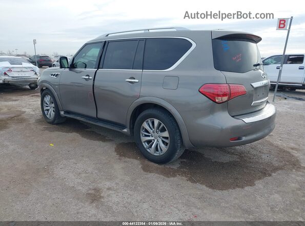 JN8AZ2NF3H9641691 2017 INFINITI QX80 Серый Задняя левая четверть
