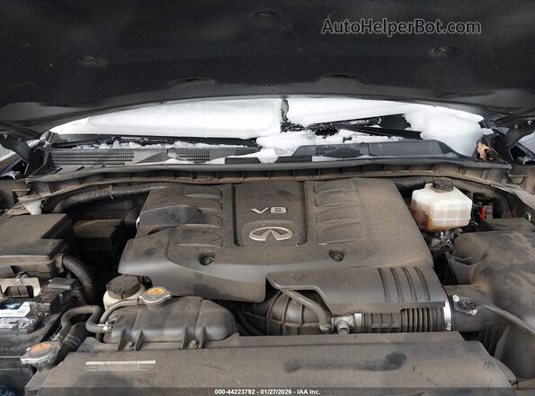 JN8AZ2NF4L9700868 2020 INFINITI QX80 Серый Вид сзади
