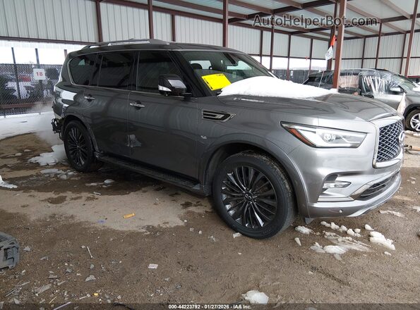 JN8AZ2NF4L9700868 2020 INFINITI QX80 Серый Передняя правая четверть