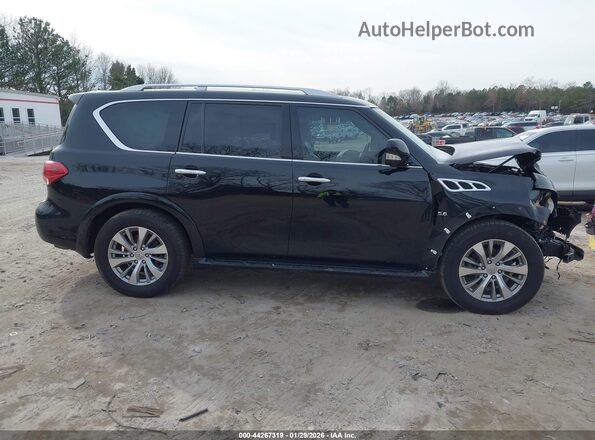 JN8AZ2NF5H9645189 2017 INFINITI QX80 Черный Панорамный вид салона 360°