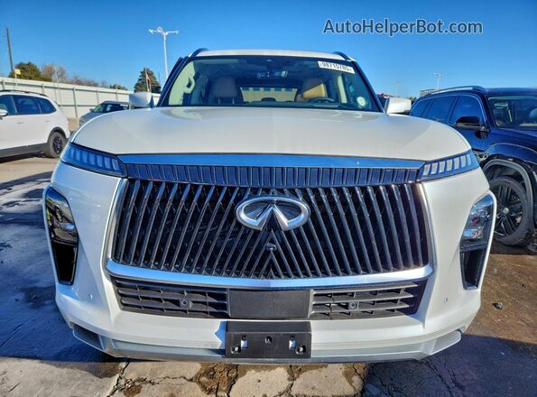 JN8AZ3BE6S9701357 2025 INFINITI QX80 White Widok z przodu