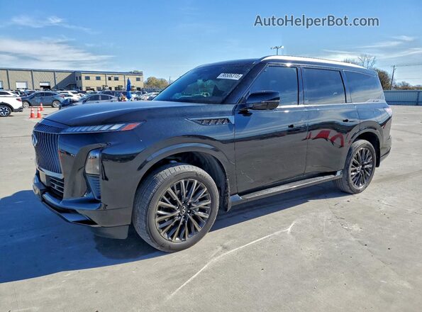 JN8AZ3CC5S9602770 2025 INFINITI QX80 Черный Передняя левая четверть