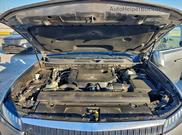 JN8AZ3DBXS9402733 2025 INFINITI QX80 Серый Вид подкапотного пространства