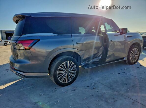 JN8AZ3DBXS9402733 2025 INFINITI QX80 Серый Задняя правая четверть