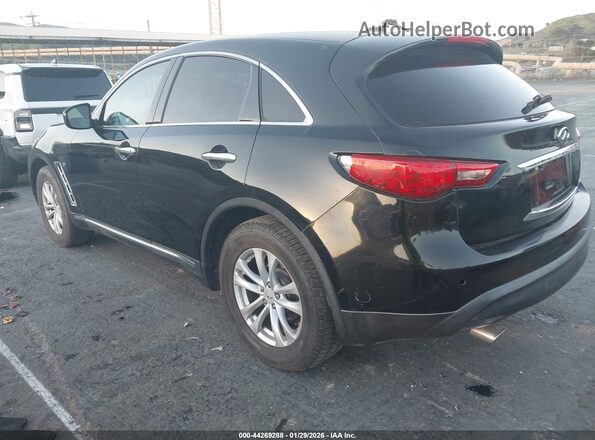 JN8CS1MU4GM670250 2016 INFINITI QX70 Черный Задняя левая четверть