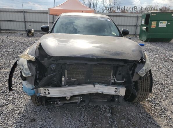 JN8CS1MU6HM140993 2017 INFINITI QX70 Фиолетовый Вид спереди