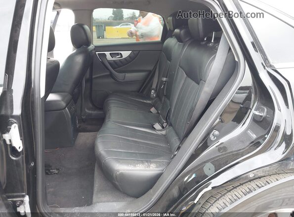 JN8CS1MU7GM670226 2016 INFINITI QX70 Black Widok naklejki z numerem VIN