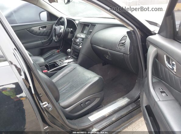 JN8CS1MU7GM670226 2016 INFINITI QX70 Black Widok wnętrza z przodu