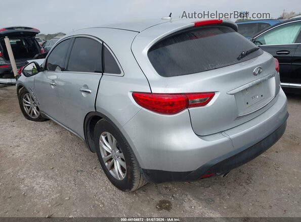 JN8CS1MU8HM142888 2017 INFINITI QX70 Серебряный Задняя левая четверть